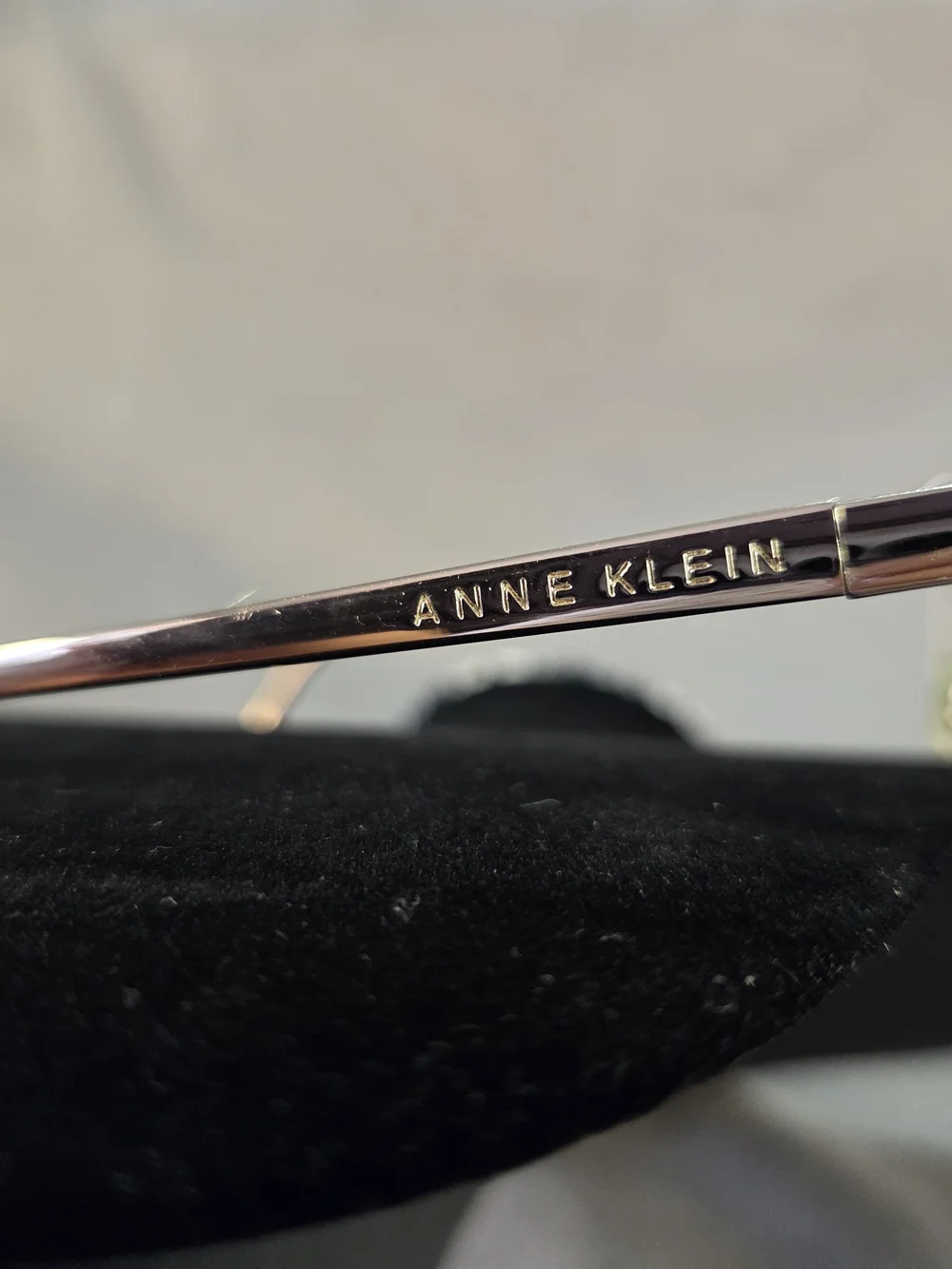 Anne Klein Eyeglasses Frames AK5053 770 Rose Gold Metal Cat Eye 54-15-135 Womens